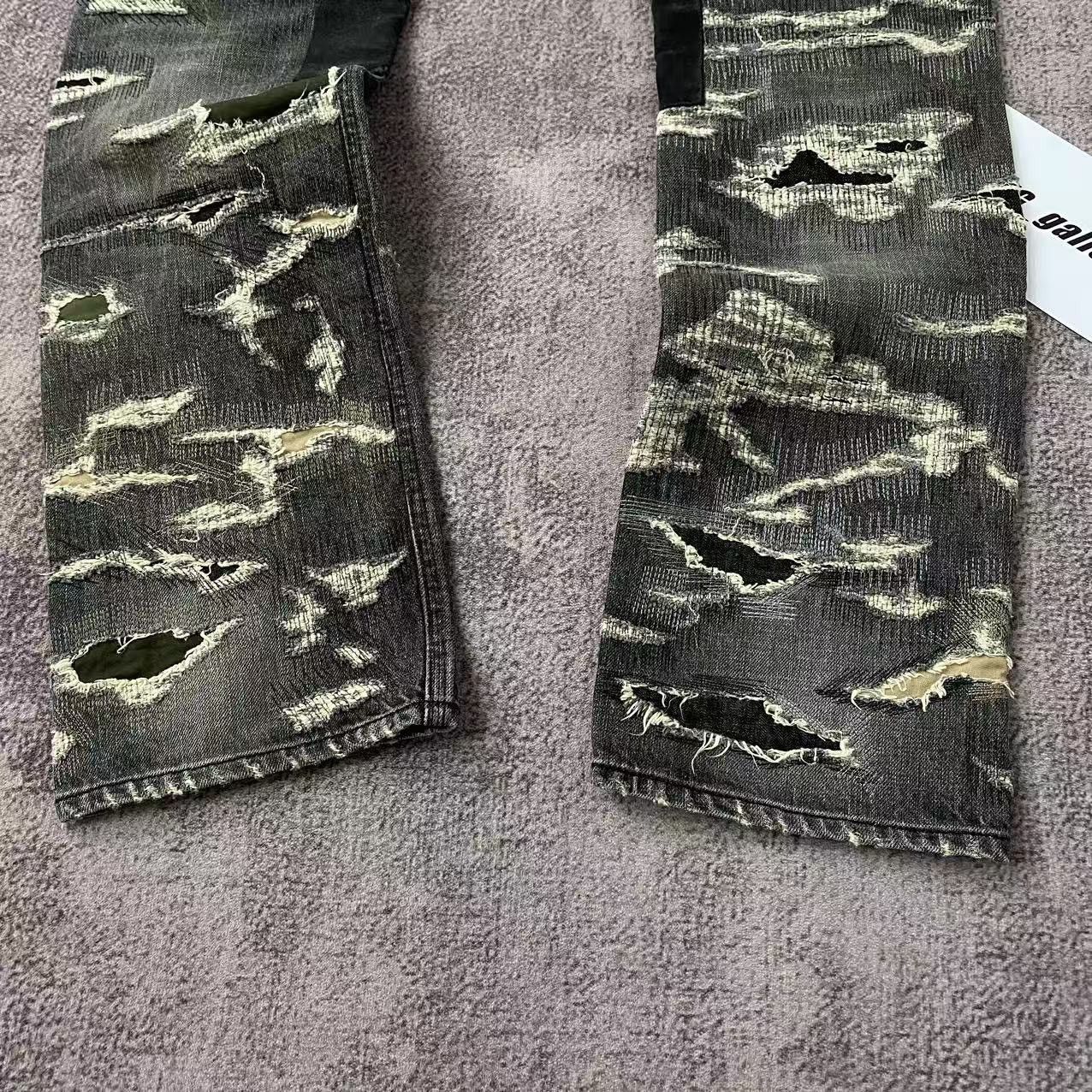 Givenchy Givenchy Matthew Williams Distressed Moleskin Boro Denim Size US 30 / EU 46 - 6 Thumbnail