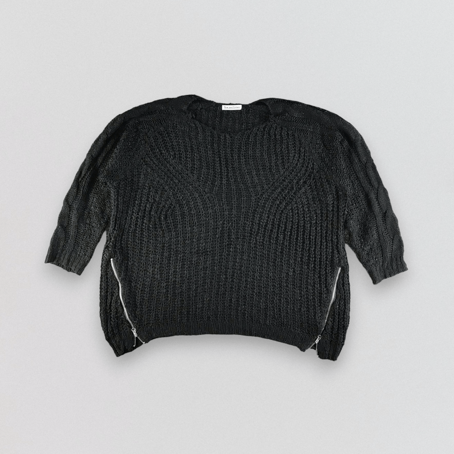 Japanese Brand Japanese Brand Cable Knit Knitwear Sweater K1063 Size US L / EU 52-54 / 3 - 1 Thumbnail