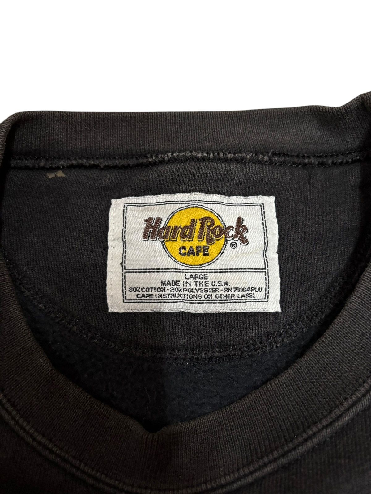 Hard Rock Cafe × Vintage Vintage HARDROCK Orlando Embroidered Big Logo Sweatshirt Size US L / EU 52-54 / 3 - 10 Thumbnail