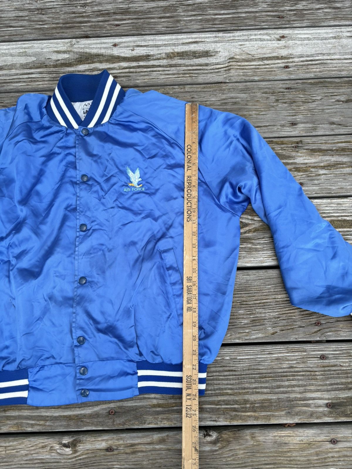 Vintage Vintage 80s/70s US Air Force satin jacket Size US XL / EU 56 / 4 - 5 Thumbnail