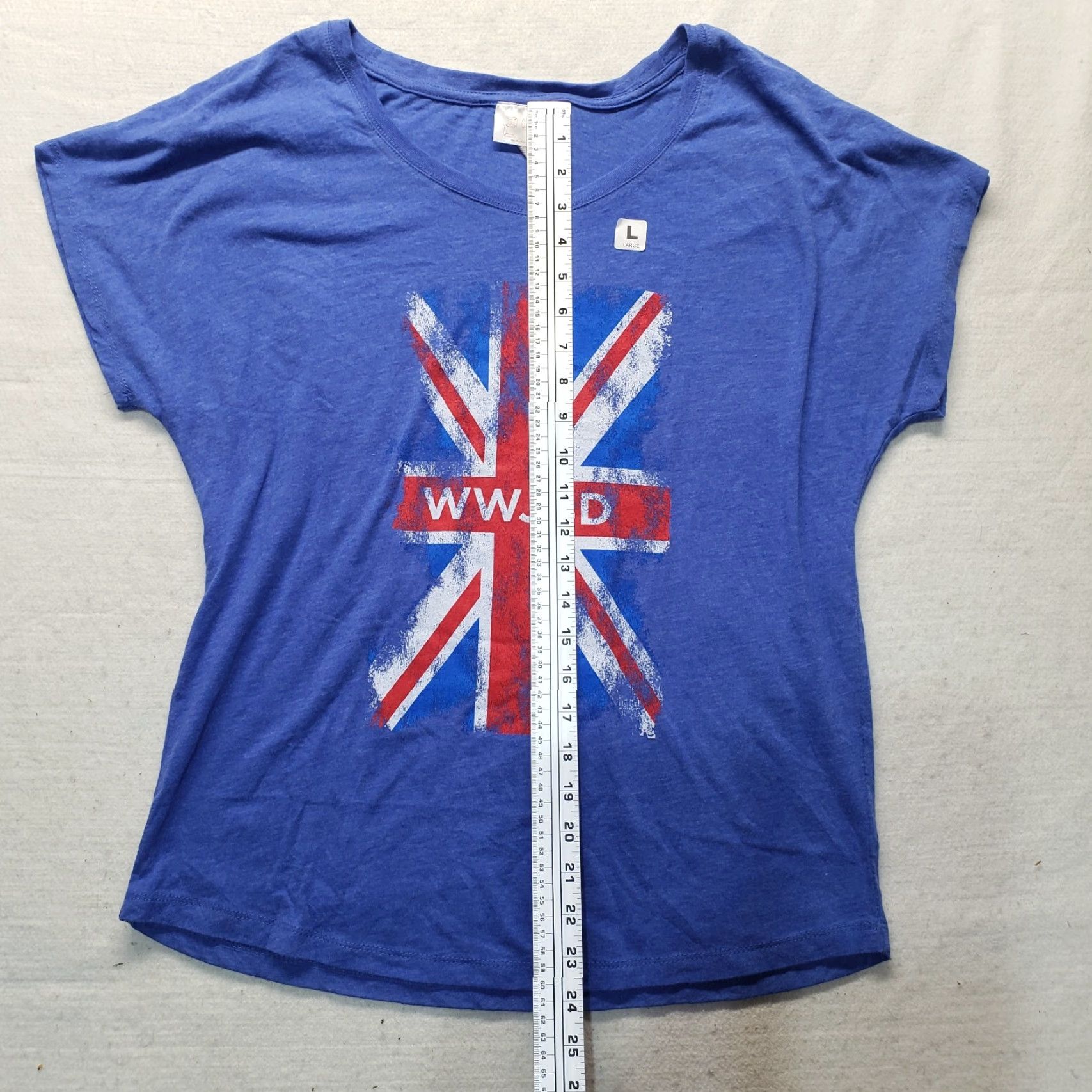 Vintage WWJBD What Would Jimmy Buffett Signature Band T Shirt Women's L Blue Shirt Girls Size L / US 10 / IT 46 - 5 Thumbnail