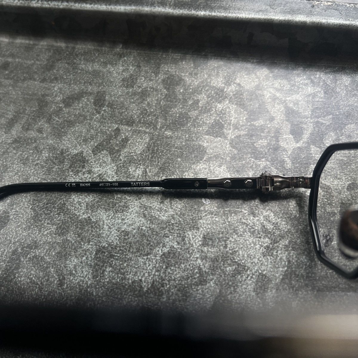 Chrome Hearts Chrome Hearts TATTERS BLACK/SILVER Glasses Size ONE SIZE - 11 Thumbnail