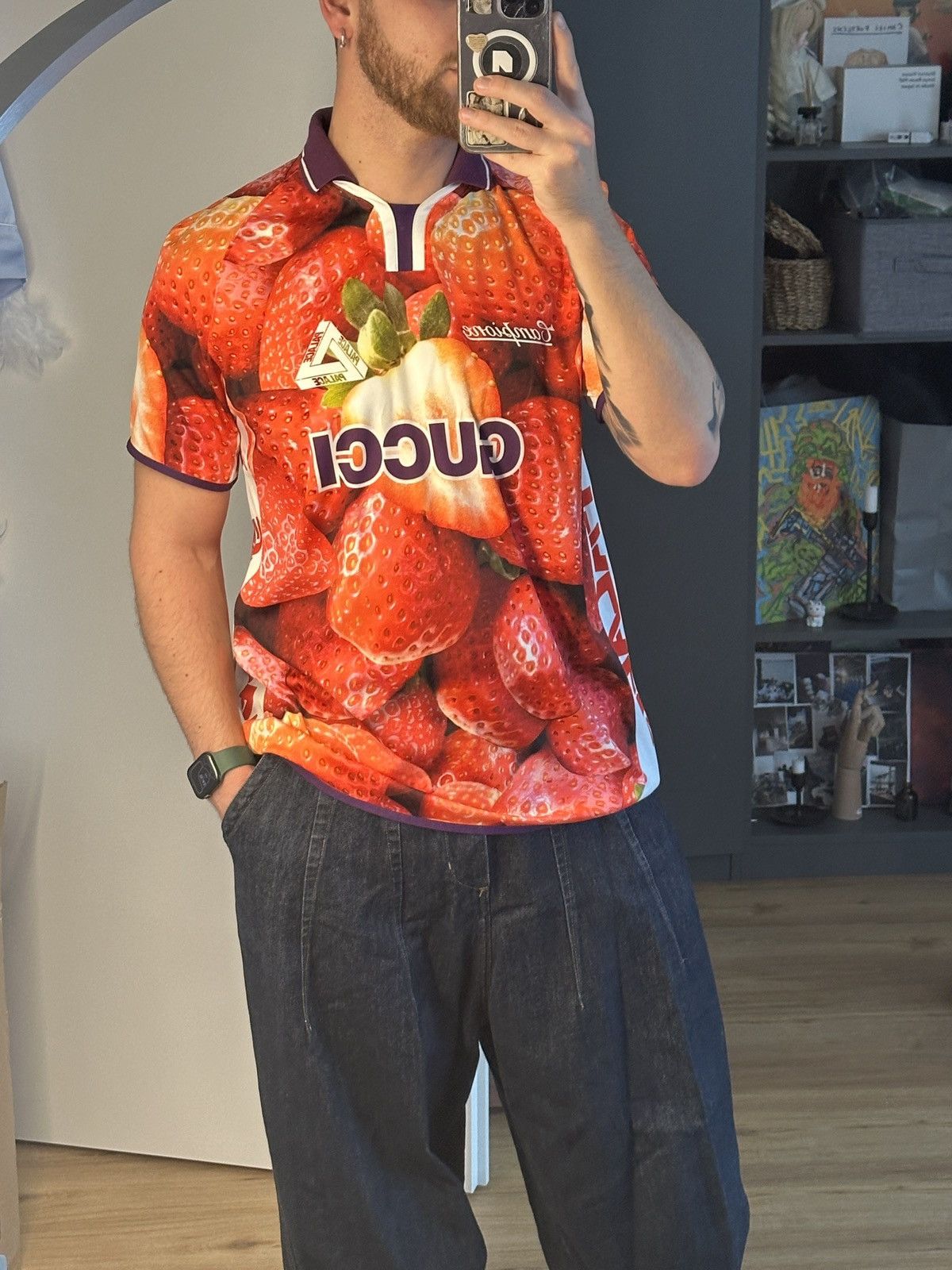 Gucci × Palace Gucci x palace jersey Size US L / EU 52-54 / 3 - 5 Thumbnail