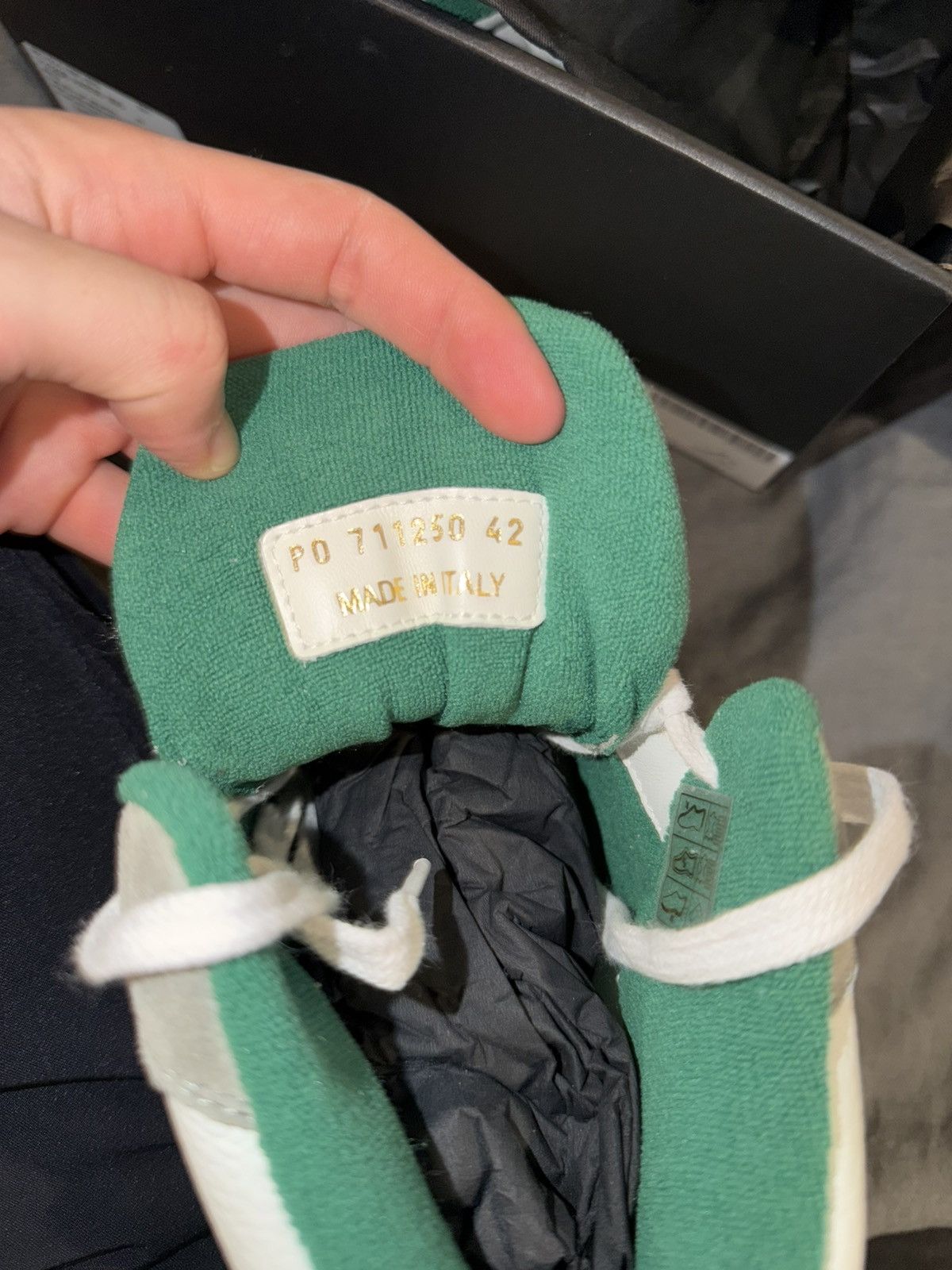 Saint Laurent Paris 🔥 Saint Laurent SL/80 Mid SneakerOff White Green Sz 42 🔥 Size US 9 / EU 42 - 6 Thumbnail