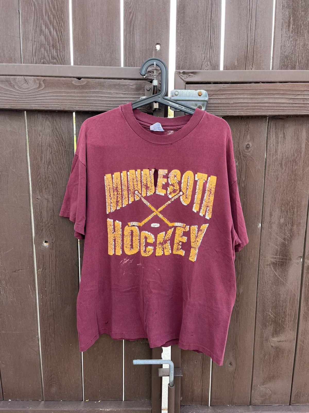 Champion vintage hockey tee Size US XL / EU 56 / 4 - 1 Thumbnail