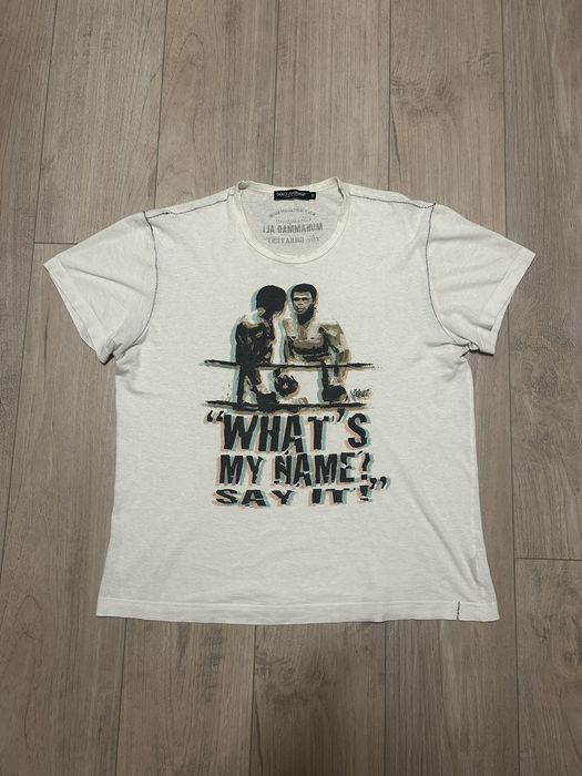 Muhammad ali t discount shirt dolce gabbana