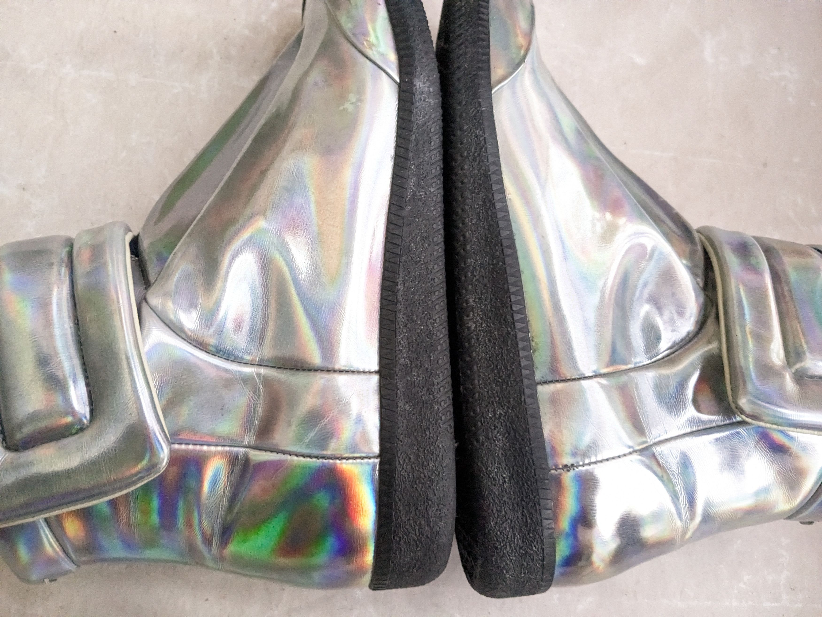 Maison Margiela Maison Martin Margiela Future “Iridescent” Silver 10.5 43.5 Size US 10.5 / EU 43-44 - 10 Thumbnail