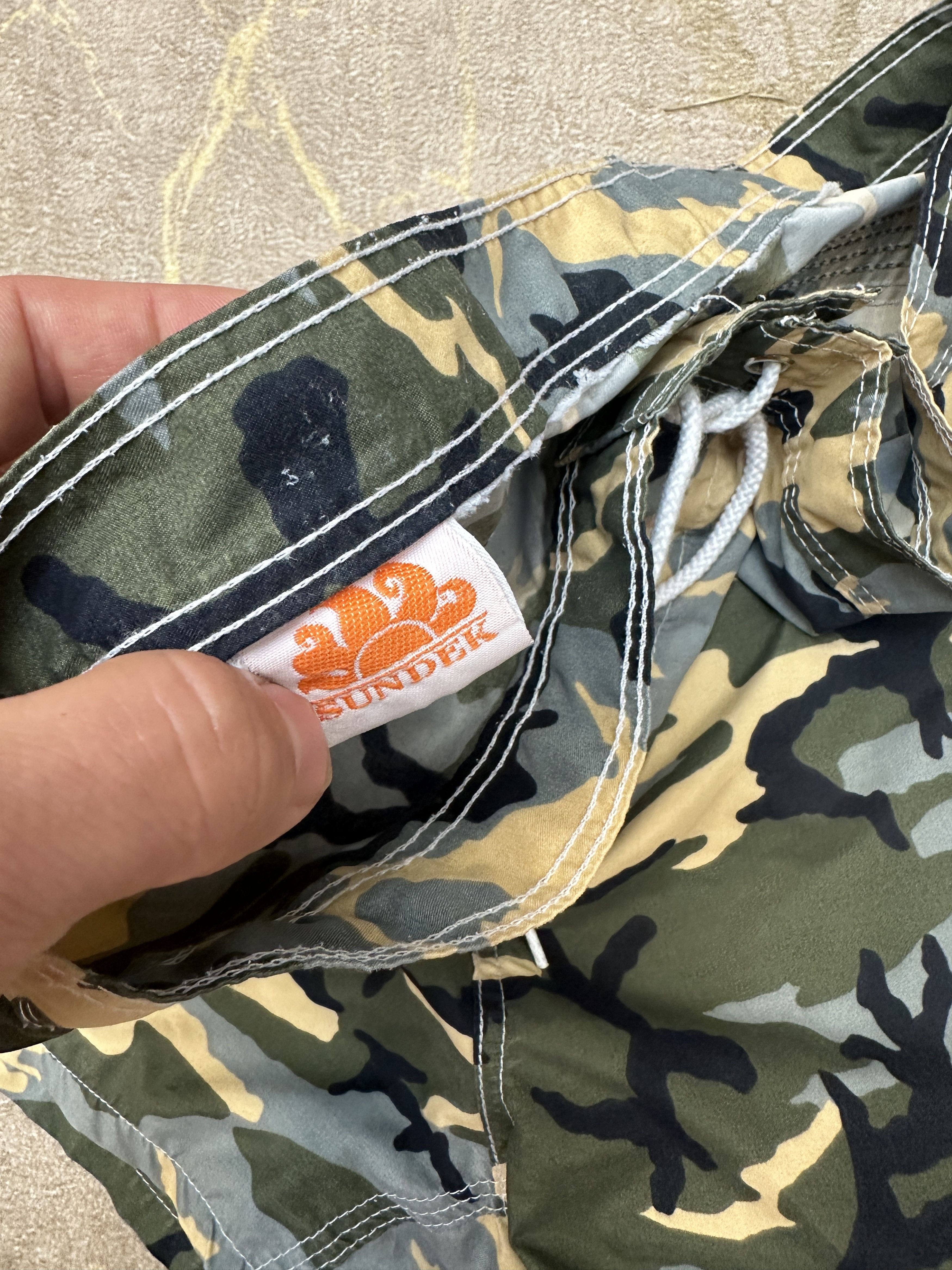 Sundek Camouflage Sundek 32 Beach BoardShorts Trunks Bath Size 32 S Size US 32 / EU 48 - 12 Thumbnail