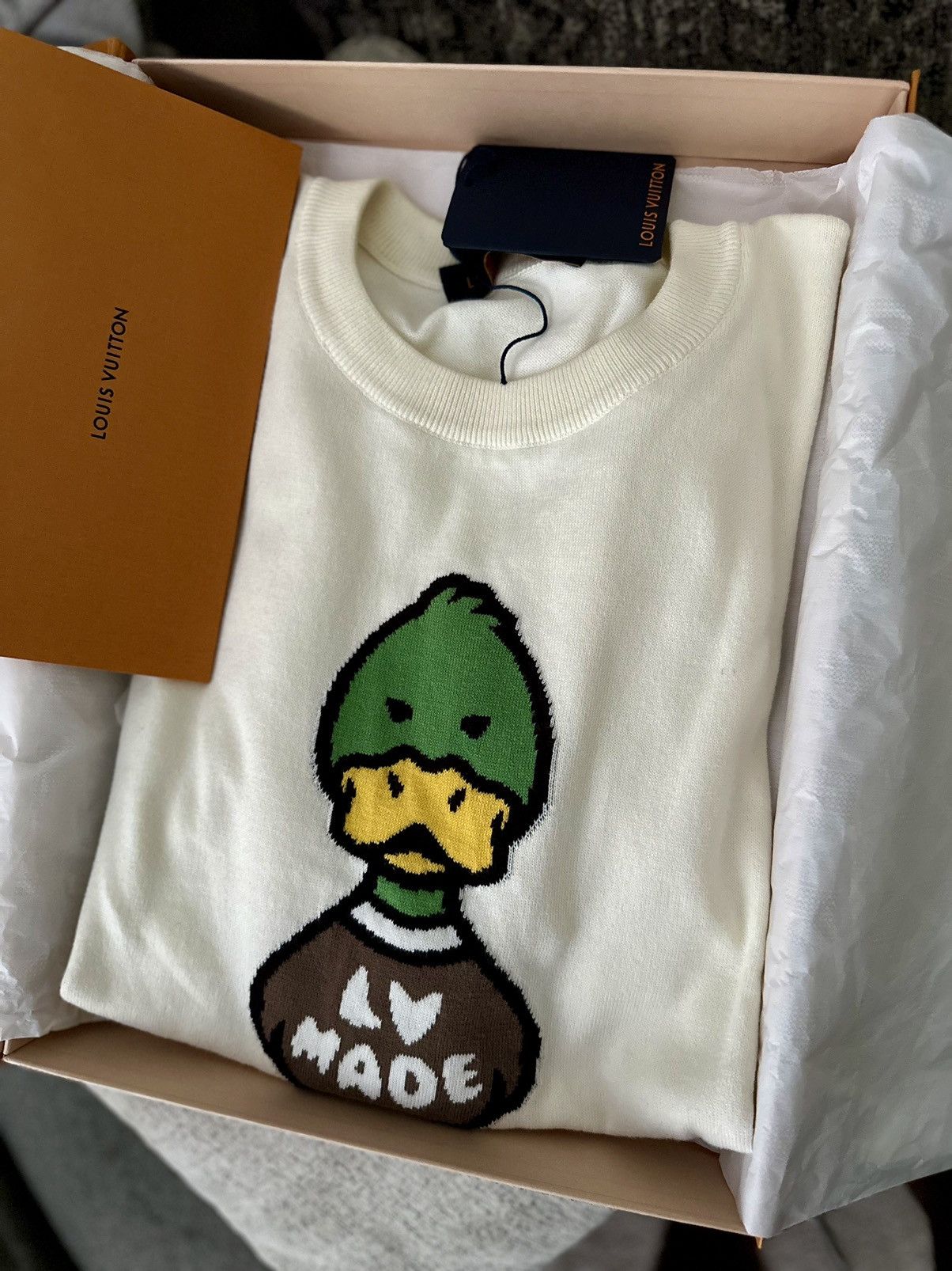 Louis Vuitton Louis Vuitton - Nigo x Virgil LV Made Duck Knit