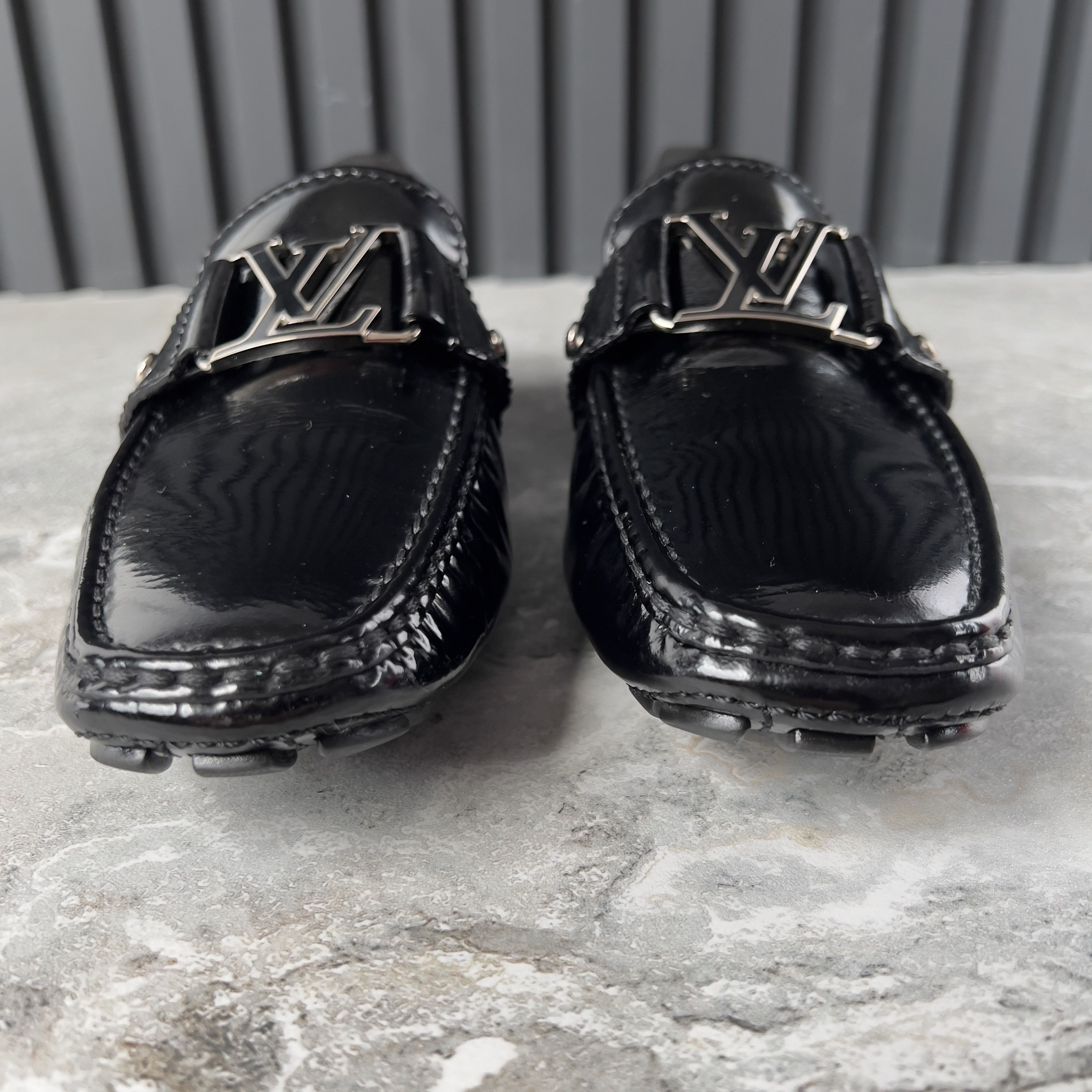 Louis Vuitton Louis Vuitton Monte Carlo Moccasins Glazed Leather Size US 8 / EU 41 - 4 Thumbnail