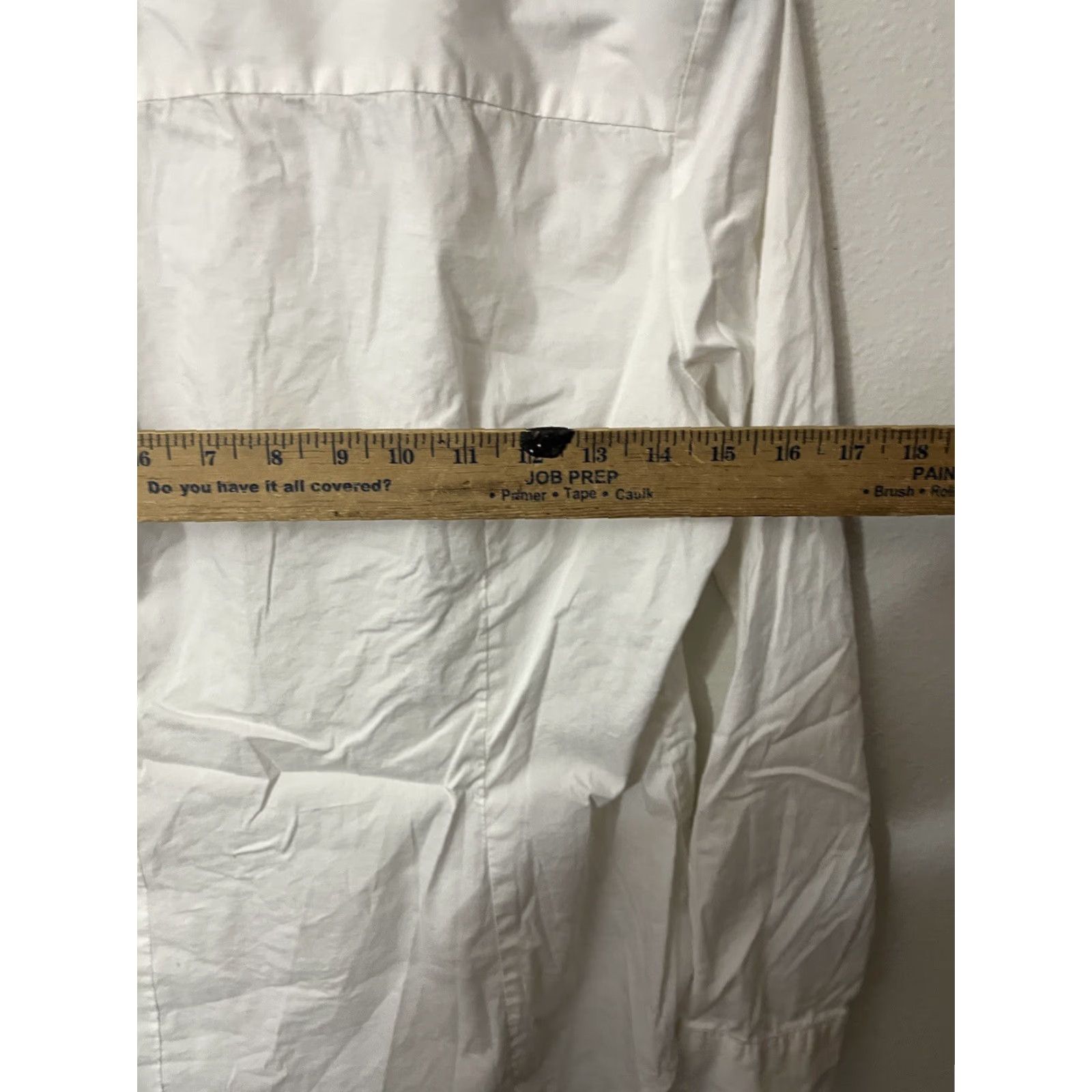 H&M VINTAGE H&M Womens Button-Up Shirt Long Sleeve Solid White Casual 90s Size 10 Size L / US 10 / IT 46 - 5 Thumbnail