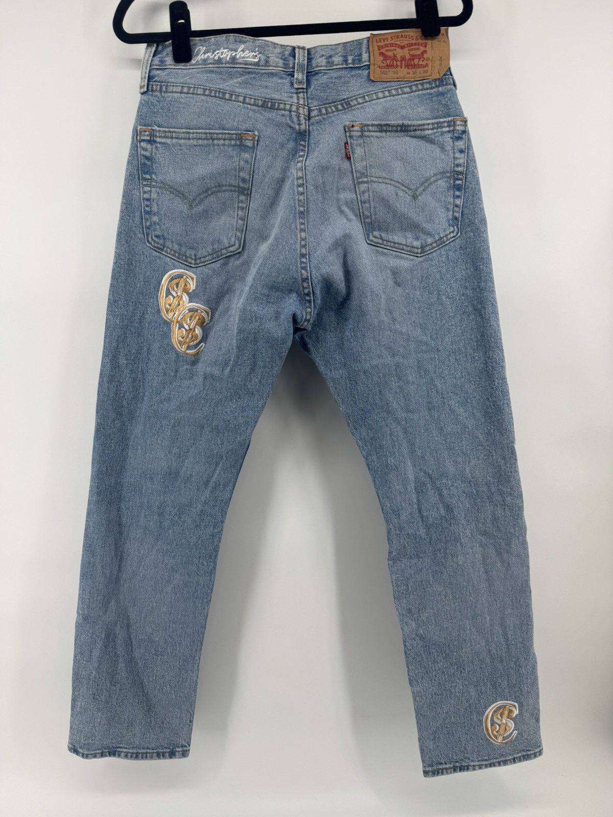 Levi's Christopher smokes levi patch jeans size 30x30 Size US 30 / EU 46 - 5 Thumbnail