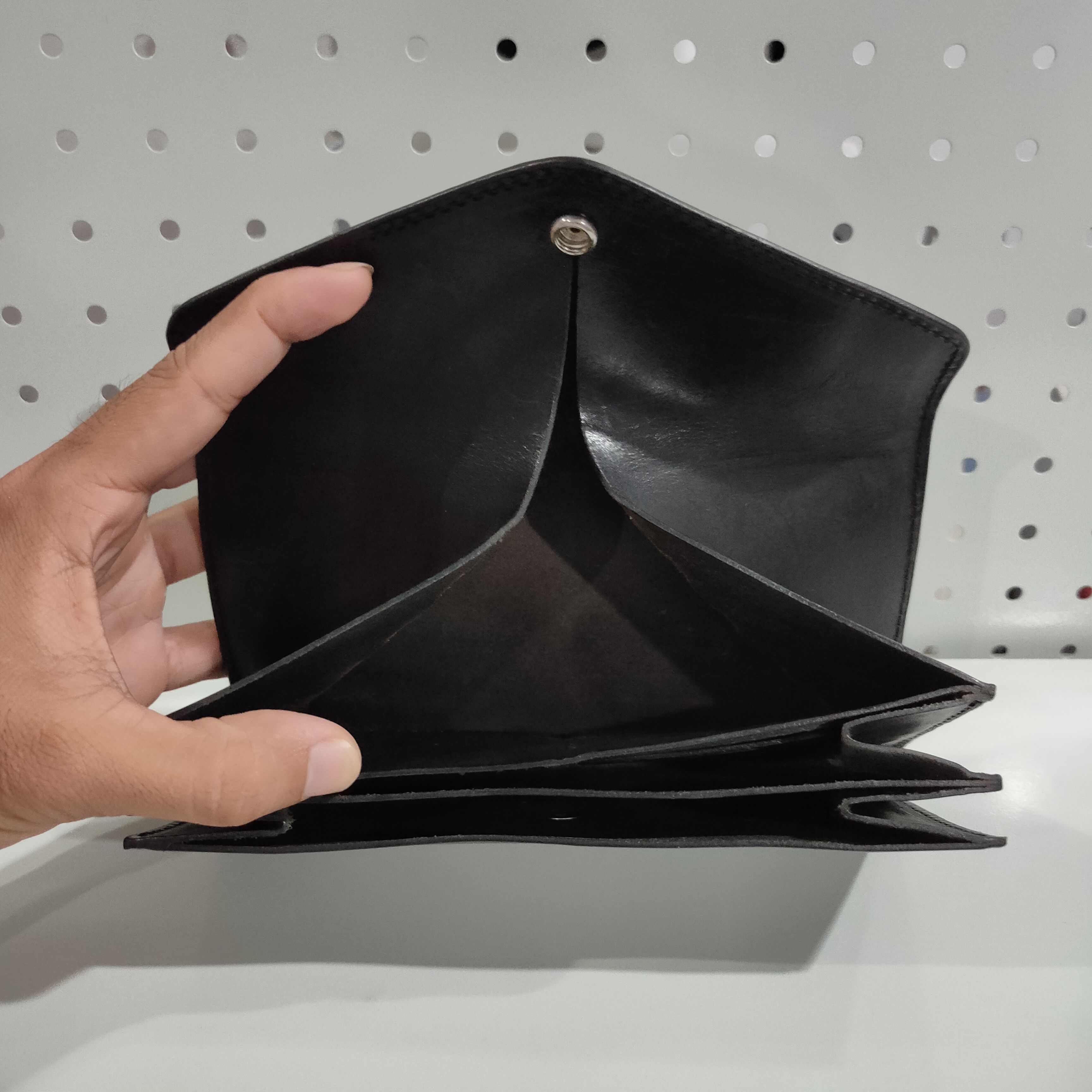 Japanese Brand 🔥Hender Scheme Genuine leather long black wallet Size ONE SIZE - 4 Thumbnail