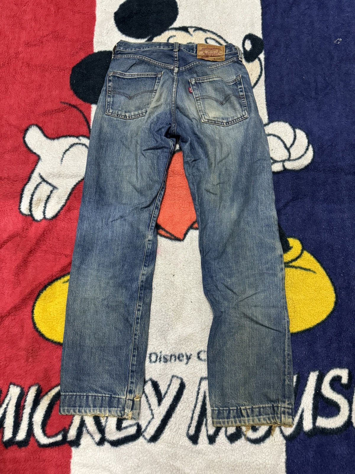 Levi's Vintage Clothing VINTAGE LEVIS 502 BIG E JEANS Size US 29 - 6 Thumbnail