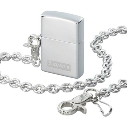 Supreme Chain Zippo | Grailed