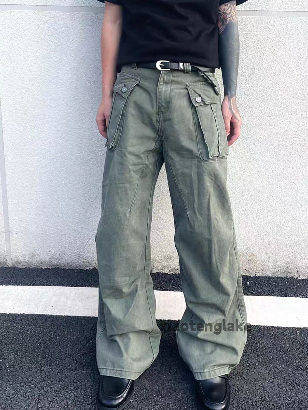 Vintage xz utility military outdoor tactical cargo hiphop pants Size US 30 / EU 46 - 2 Thumbnail