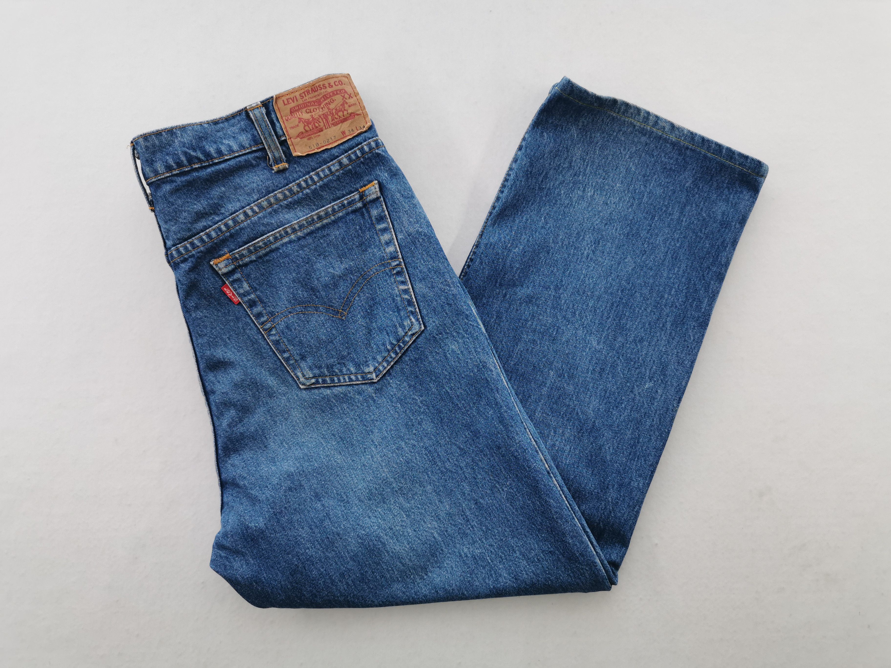 Levi's Vintage 90s Levis Lot 518 Denim Made In Japan Size 34/36x34 Size US 34 / EU 50 - 1 Thumbnail