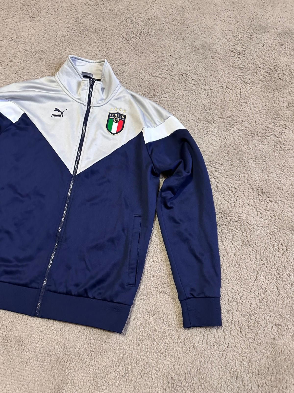 Puma Puma Italy 2020/21 Football Soccer Track Jacket Sz L Size US L / EU 52-54 / 3 - 4 Thumbnail