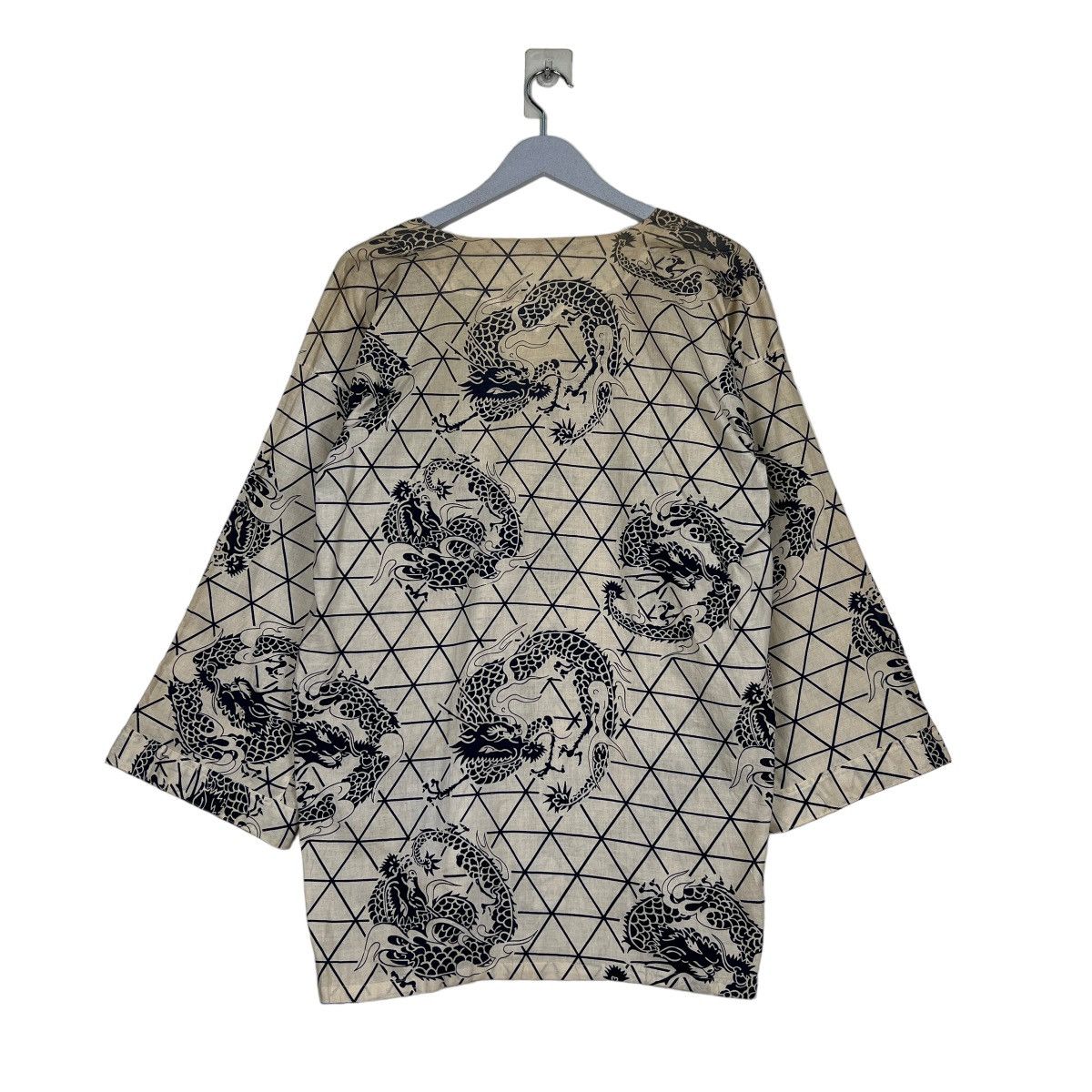 Japanese Brand 🔥 RARE VINTAGE KIMONO JAPAN DRAGON SHIRT CARDIGAN Size US L / EU 52-54 / 3 - 8 Thumbnail