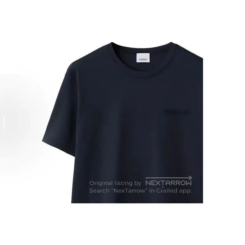 Burberry Burberry Blue Cotton Men's T. Size US S / EU 44-46 / 1 - 4 Thumbnail