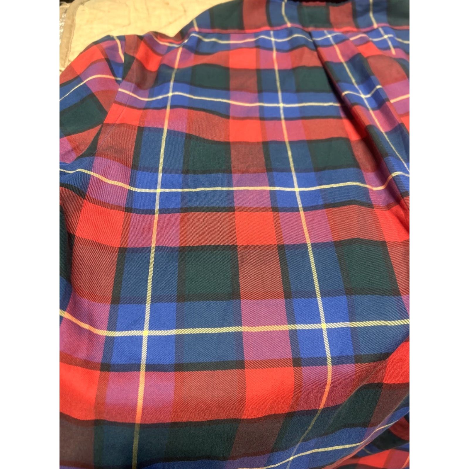Brooks Brothers Brooks Brothers Dress Shirt Slim Fit All Supima Cotton Non-Iron L Mens Multicolor Plaid Slimming Size 42R - 8 Thumbnail