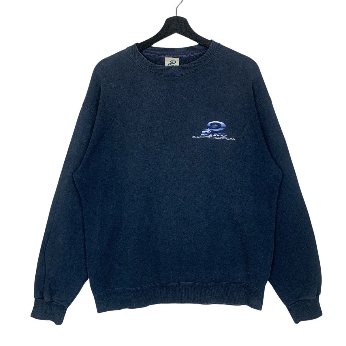 Japanese Brand Vintage Piko HawaiianLongBoard SurfStyle StreetWear Sweater Size US M / EU 48-50 / 2 - 2 Thumbnail