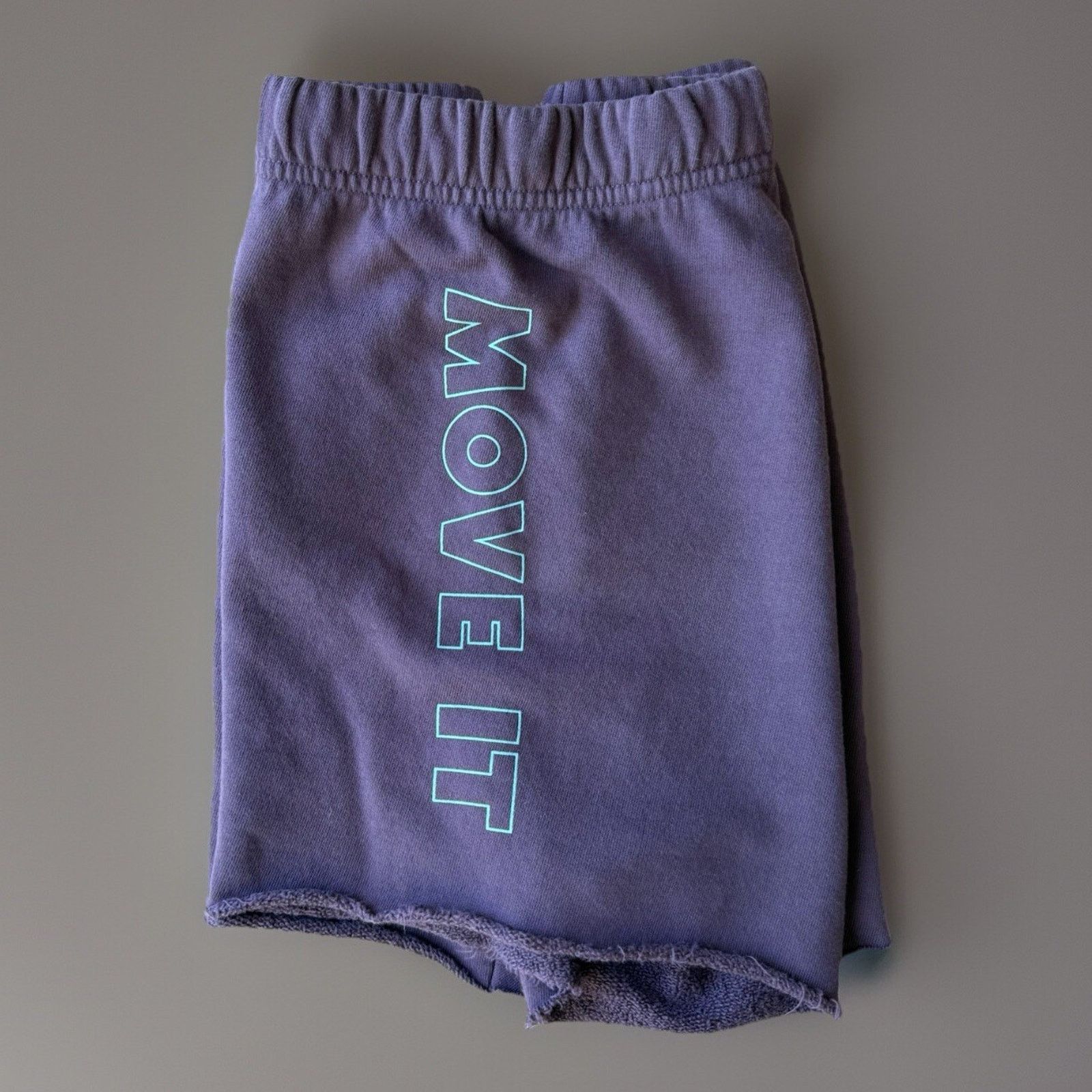 MOTHER Mother Shorts Large Purple Bender Sweat Fleece Bottoms Size 30" / US 8 / IT 44 - 1 Thumbnail