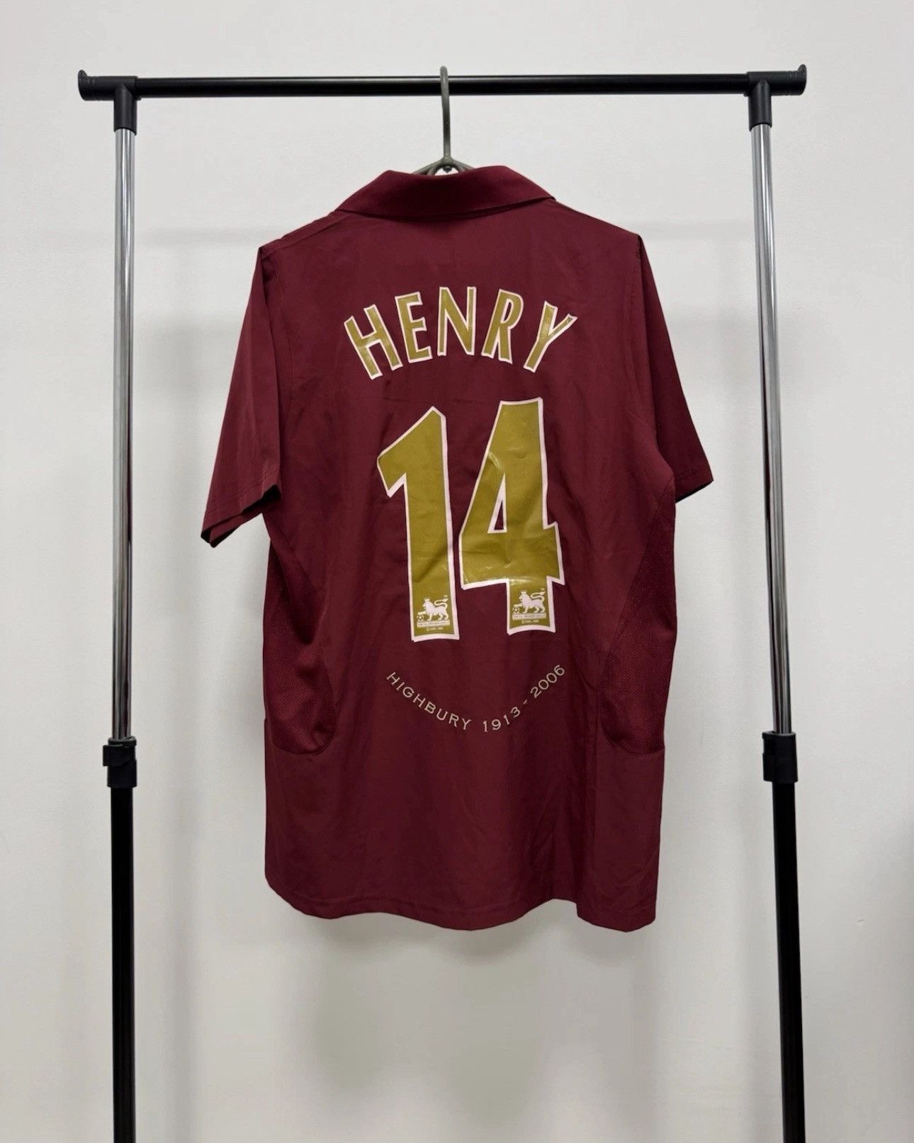 Nike Vintage Nike Arsenal Jersey Thierry Henry #14 2005-2006 Size US M / EU 48-50 / 2 - 2 Thumbnail