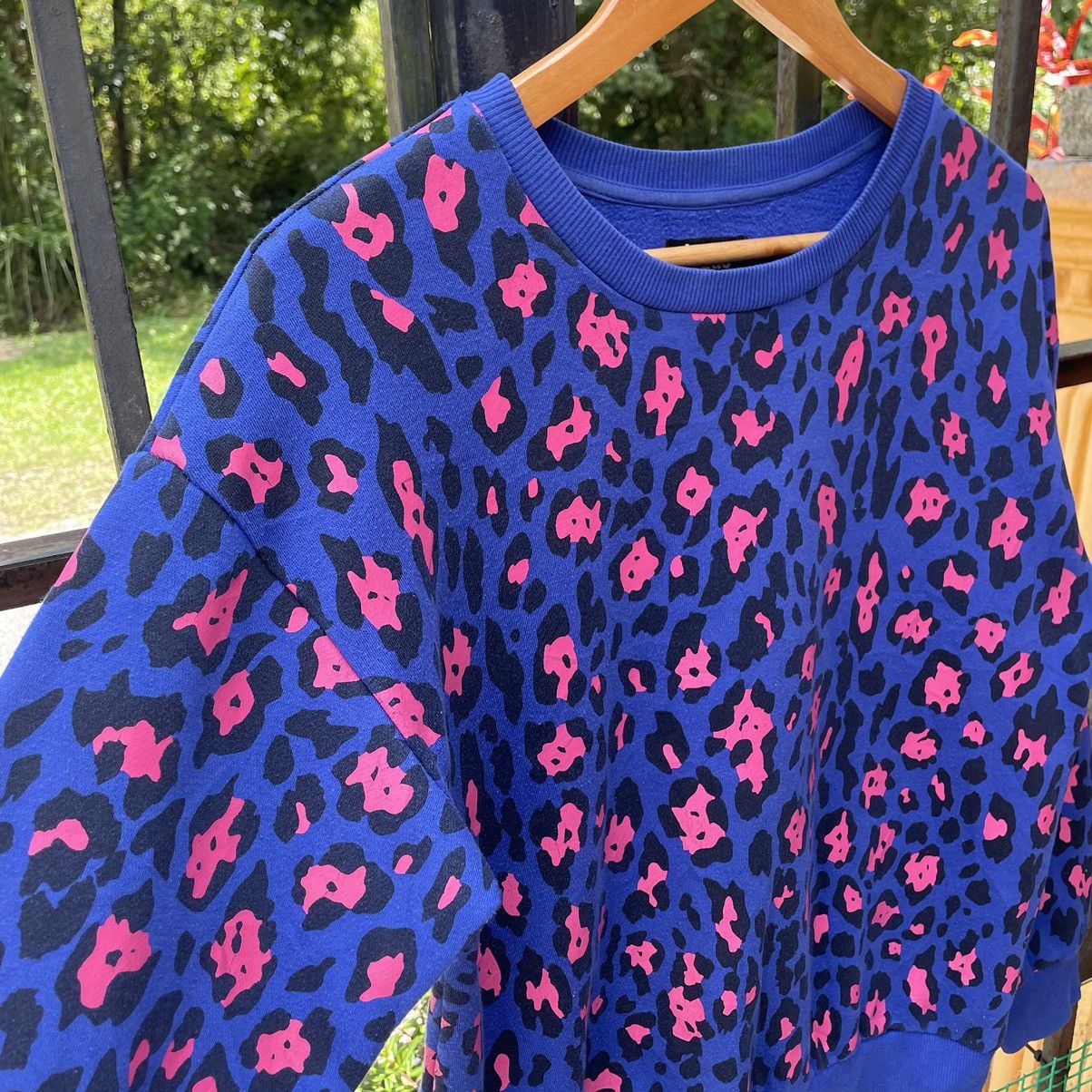 Designer × Japanese Brand × izzue 🔥🔥🇯🇵Vintage IZZUE Colourful Hippies Hypes Design Sweatshirts Size US S / EU 44-46 / 1 - 5 Thumbnail