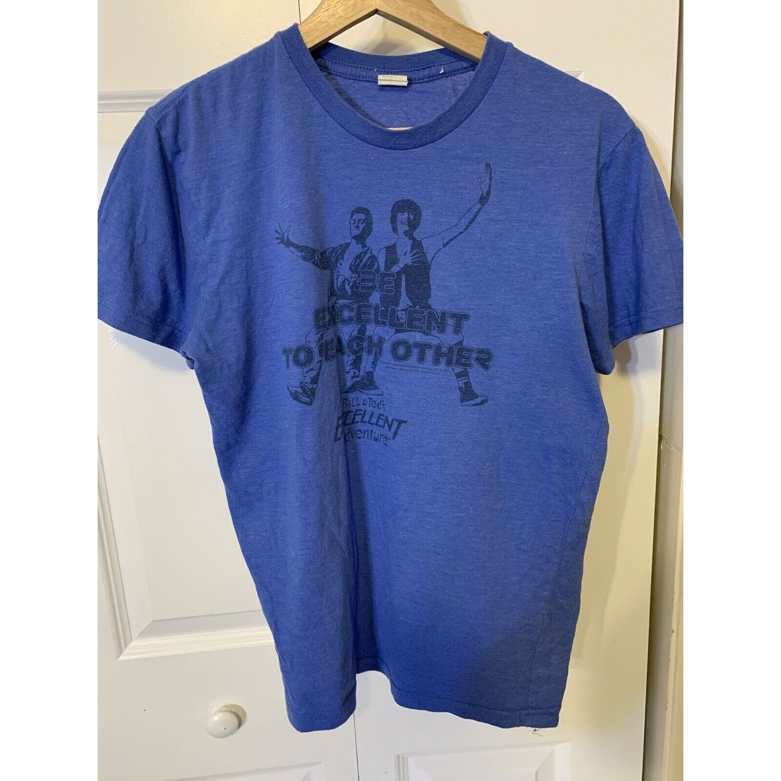 Other Bill & Teds Excellent Adventure Men’s Sz S T-Shirt Blue Size US S / EU 44-46 / 1 - 1 Thumbnail
