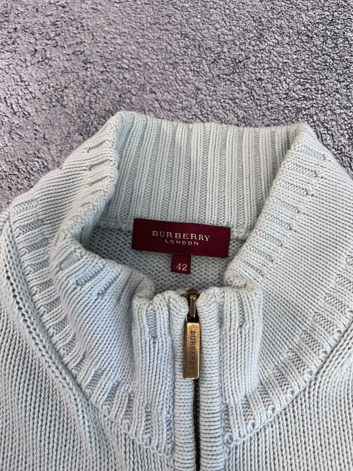 Burberry Burberry London Women Sweater Knit Full Zip Vintage Size 42 Size M / US 6-8 / IT 42-44 - 5 Thumbnail