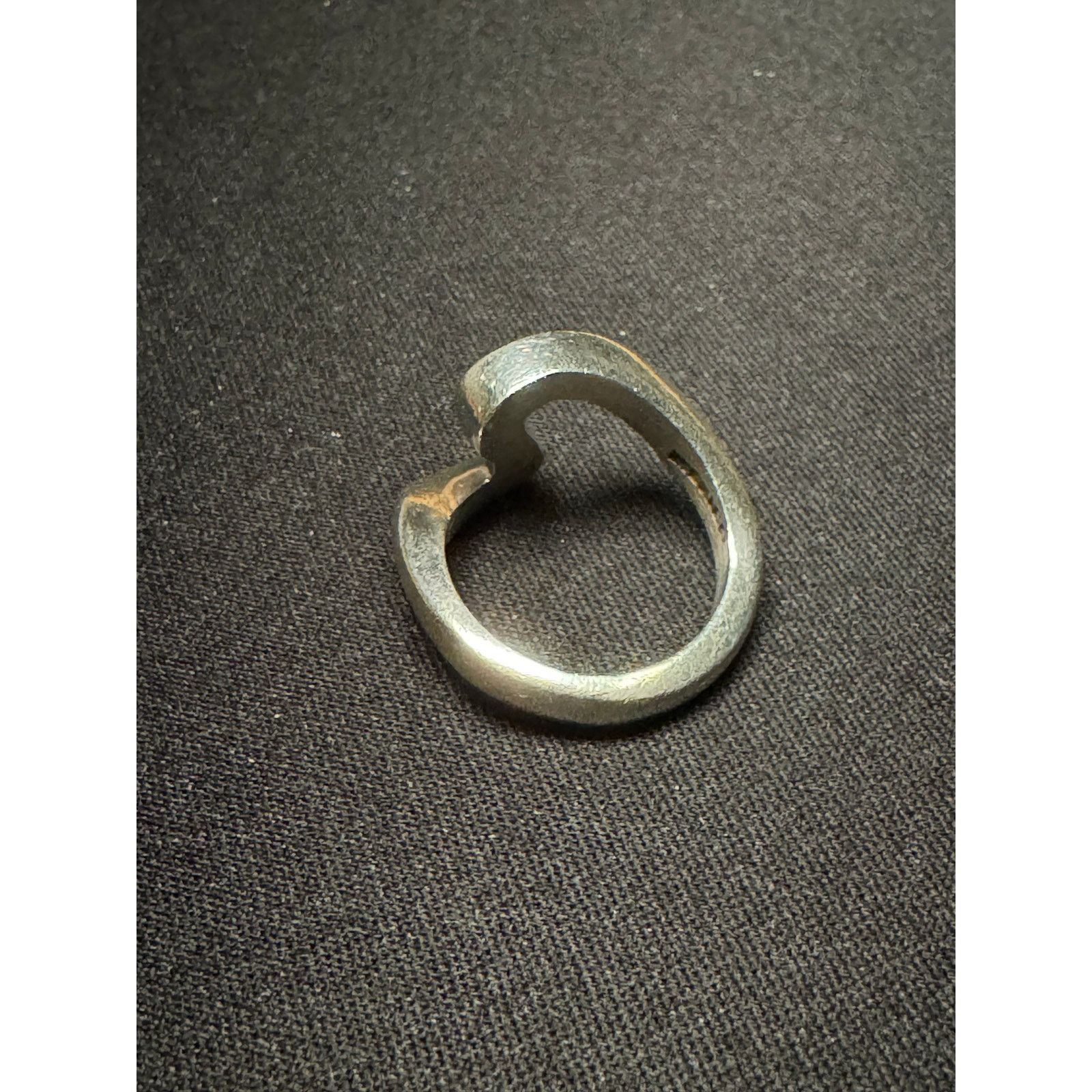 Other 925 Silver Mexico Modernist Sculptured Wave Ring 7g Size 6.5 Size ONE SIZE - 3 Thumbnail