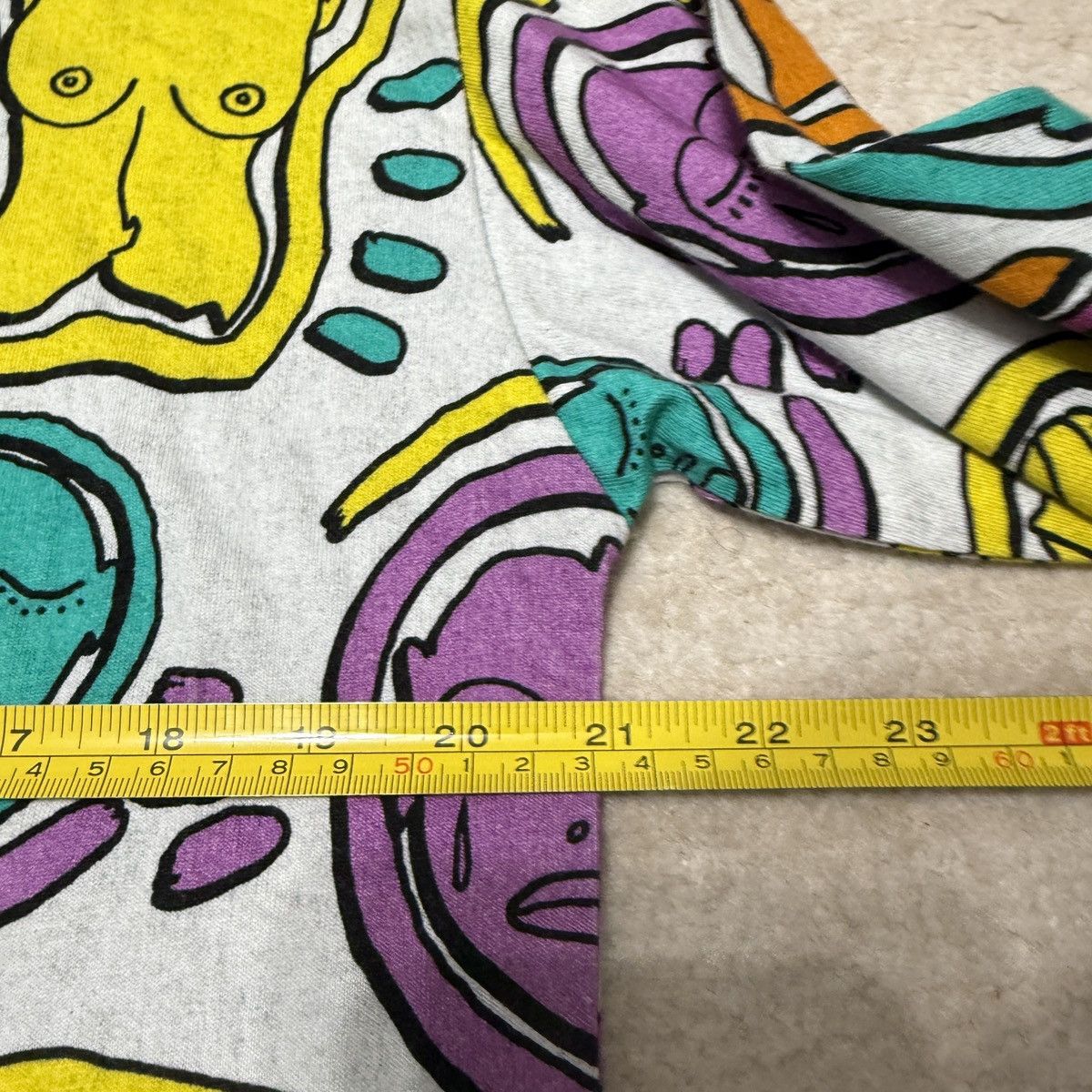 Other Patrick Church All Over You Shirt AOP Art Nude Abstract Size US M / EU 48-50 / 2 - 6 Thumbnail