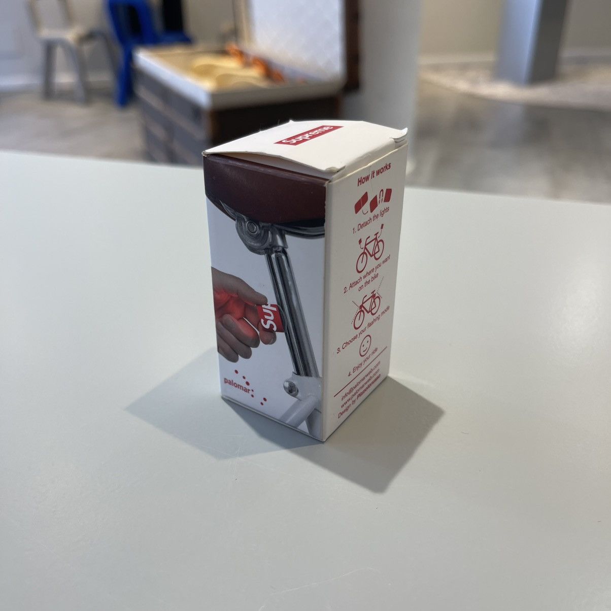 Supreme Supreme Lucetta Magnetic Bike Lights Red Size ONE SIZE - 1 Thumbnail