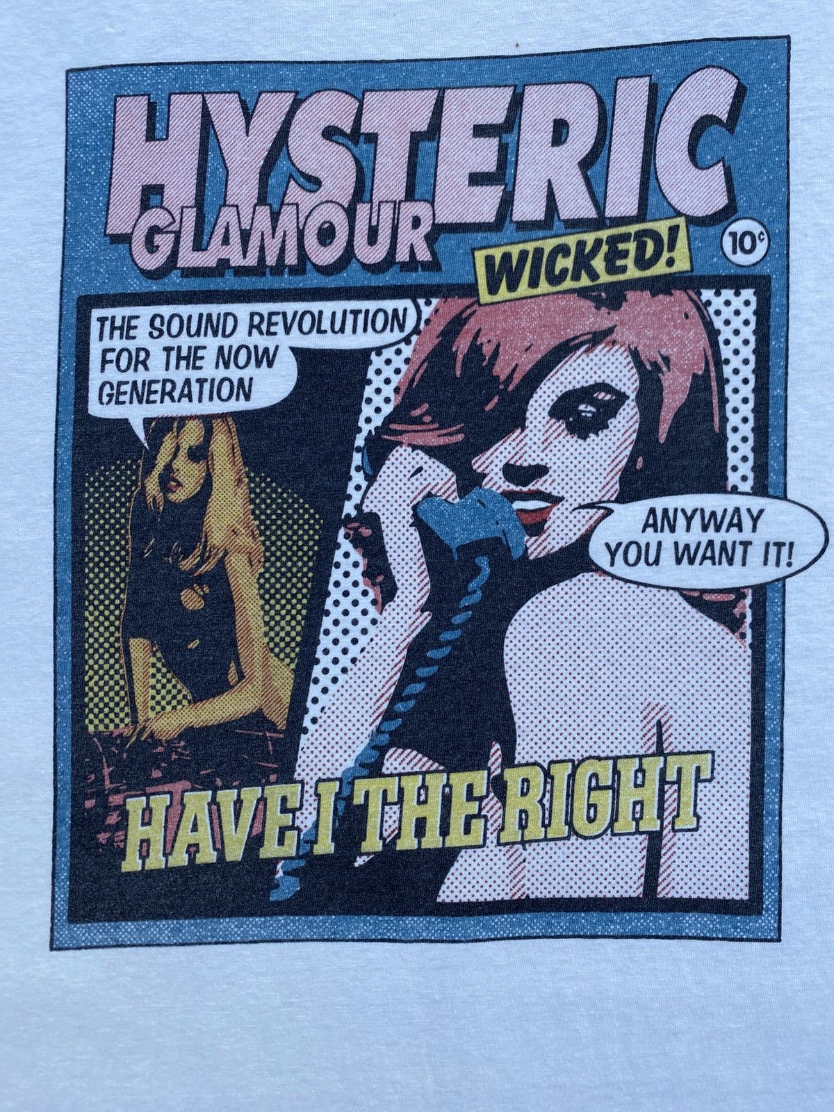 Hysteric Glamour Rare Vintage Hysteric Glamour Sexy Women Wicked Tshirt Size US M / EU 48-50 / 2 - 9 Thumbnail