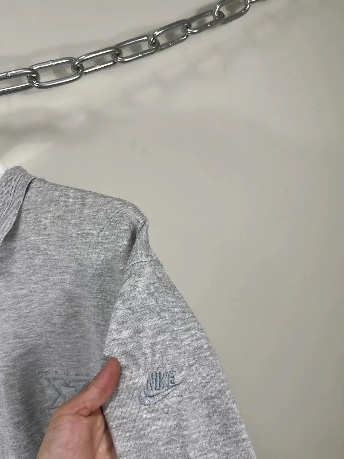 Nike Vintage 90s Nike Y2K Cross Training Rugby Sweatshirt Size US L / EU 52-54 / 3 - 3 Thumbnail