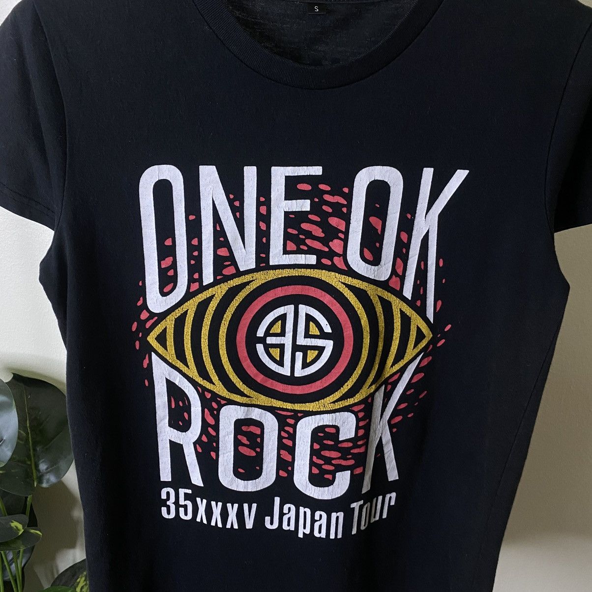 Band Tees Japanese Rock Band ONE OK ROCK 2015 "35xxxv" Japan Tour Tee Size US S / EU 44-46 / 1 - 2 Thumbnail