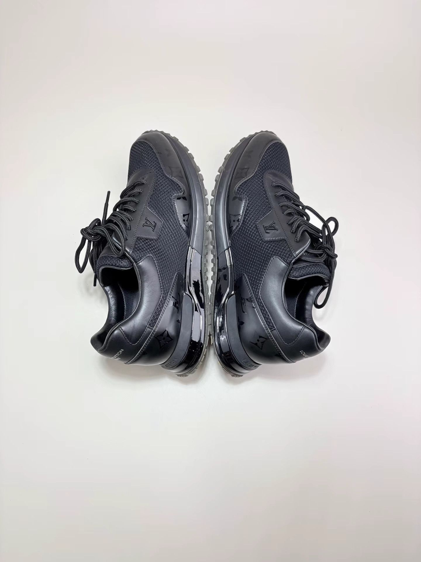 Louis Vuitton LOUIS VUITTON Run Away Black Sneakers K1 Size US 7.5 / EU 40-41 - 4 Thumbnail