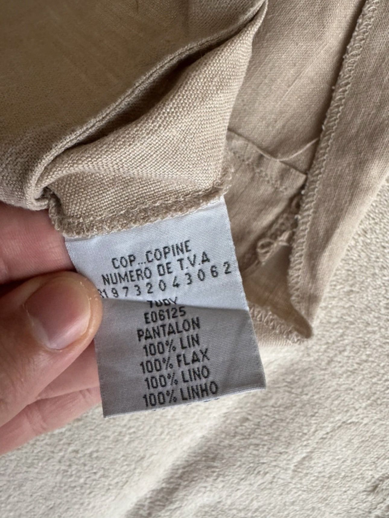 Cop Copine Cop Copine linen wide cargo pants gorpcore Size 29" - 9 Thumbnail