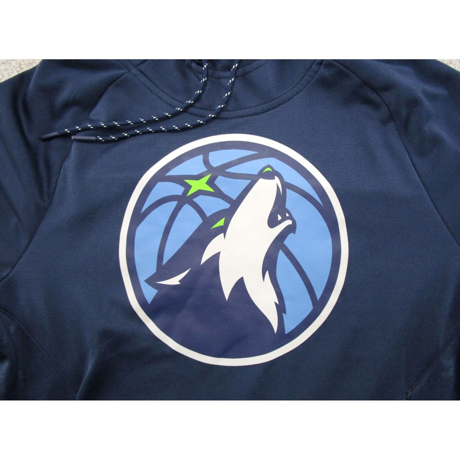 Vintage Fanatics Minnesota Timberwolves Hoodie Pullover Mens M Blue Basketball Sports All Seasons Hooded Mens Size M Blue Nike? Size US M / EU 48-50 / 2 - 2 Thumbnail