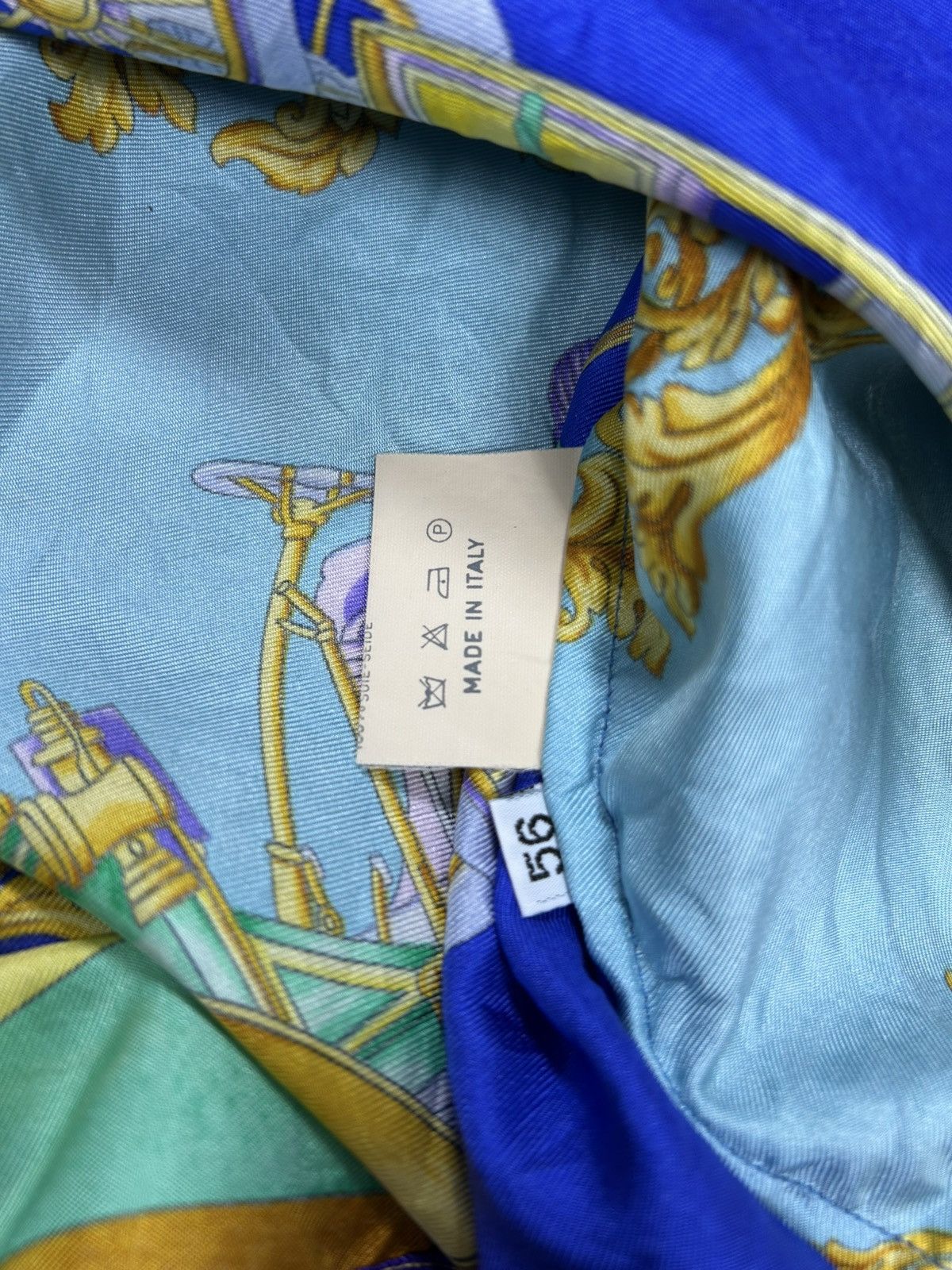 Versace Vintage Versace Sport Silk Venetian Shirt Size US L / EU 52-54 / 3 - 10 Thumbnail