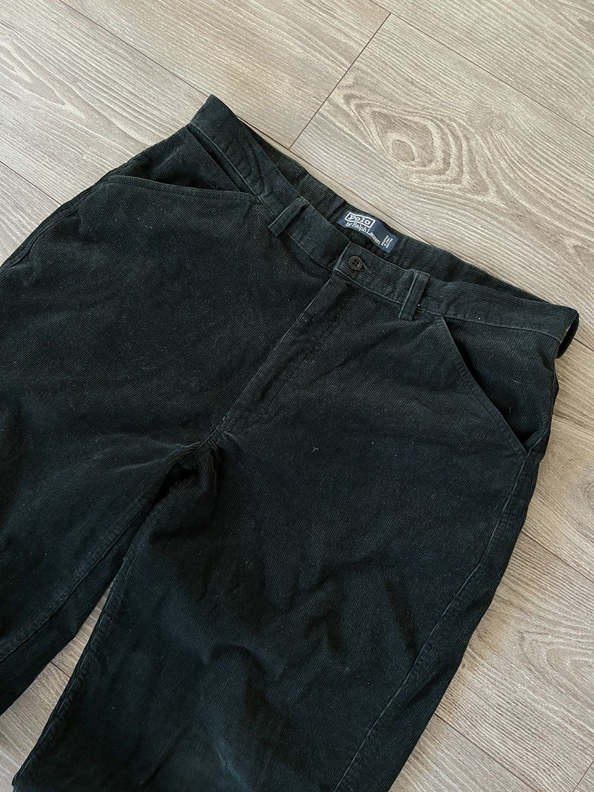 Polo Ralph Lauren × Ralph Lauren × Vintage ‼️Polo by Ralph Lauren Vintage Welur Teddy Casual Patch Pants Size US 36 / EU 52 - 23 Thumbnail