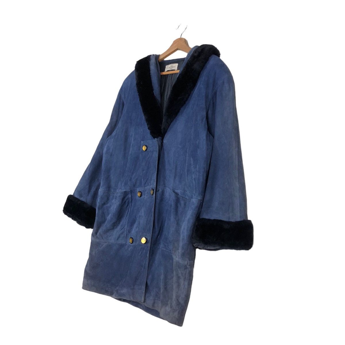 Louis Feraud 🔥Vintage Long Jacket Louis Feraud Paris Mink Fur Hoodie Size US M / EU 48-50 / 2 - 2 Thumbnail