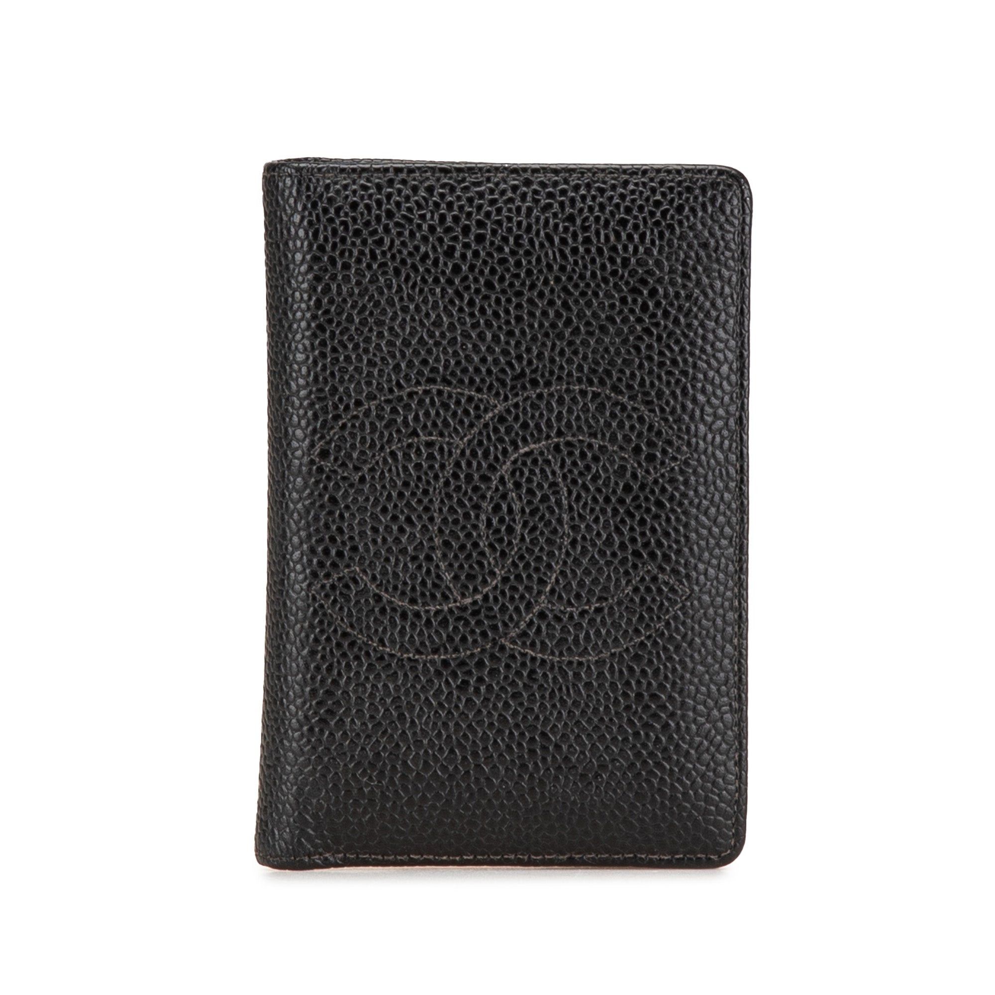Chanel Chanel CC Caviar Card Holder Black Size ONE SIZE - 1 Thumbnail