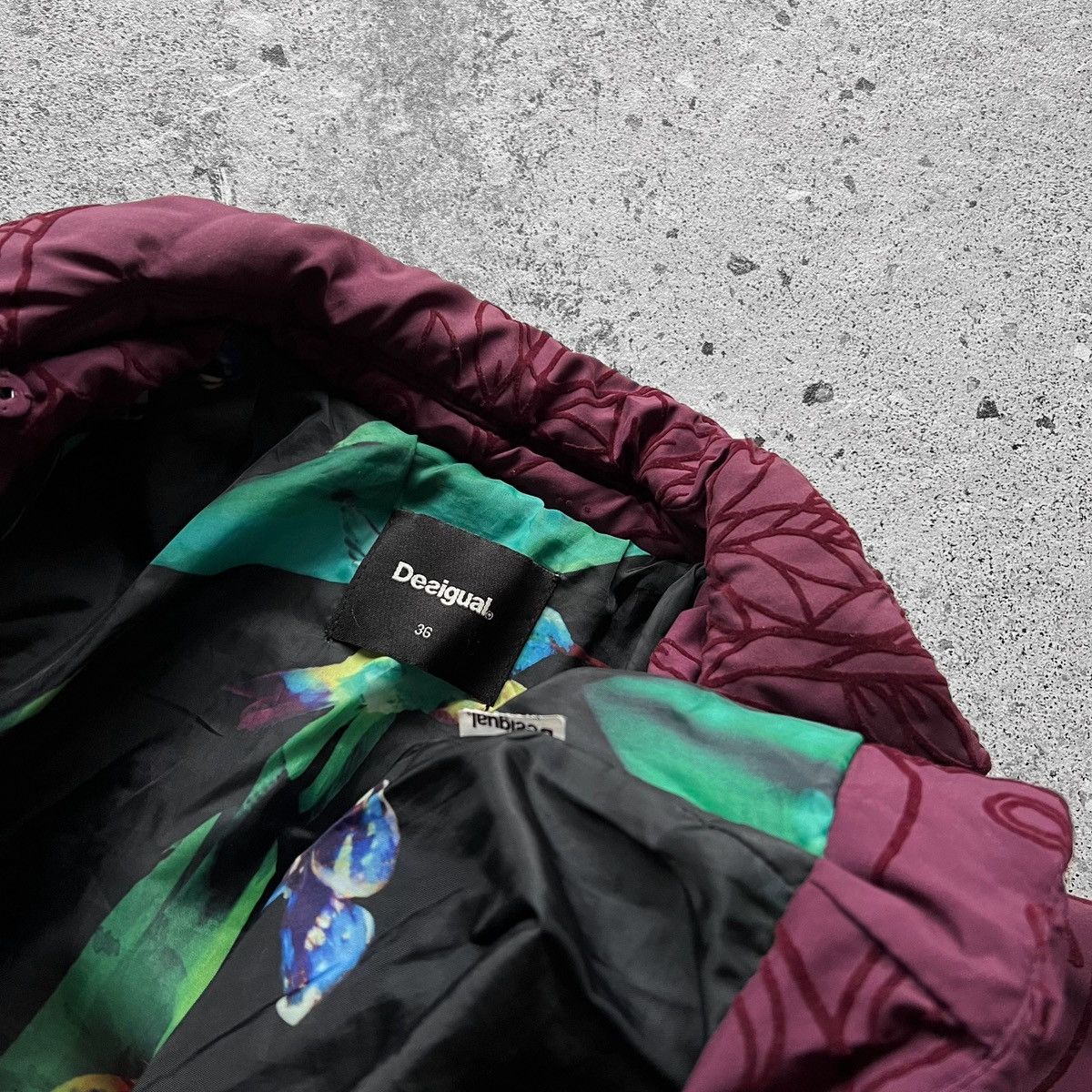 Designer × Desigual Desigual Womens Osamim Padded Long Jacket Full Zip RRP $183 Size S / US 4 / IT 40 - 8 Thumbnail