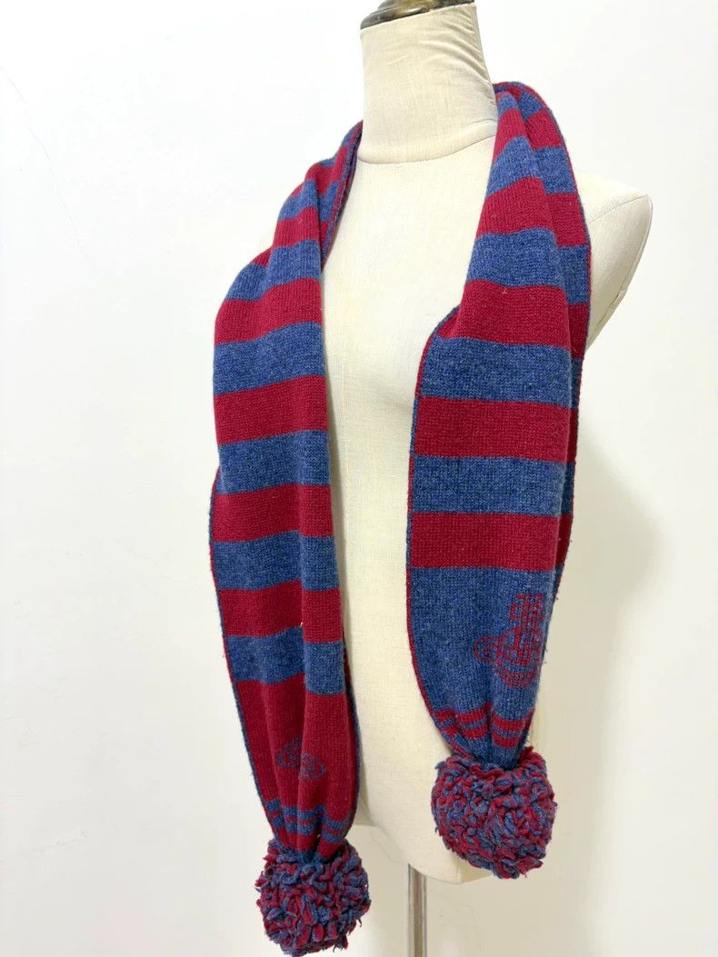 Vivienne Westwood Vivienne Westwood Blue and red striped Saturn towels Size ONE SIZE - 3 Thumbnail