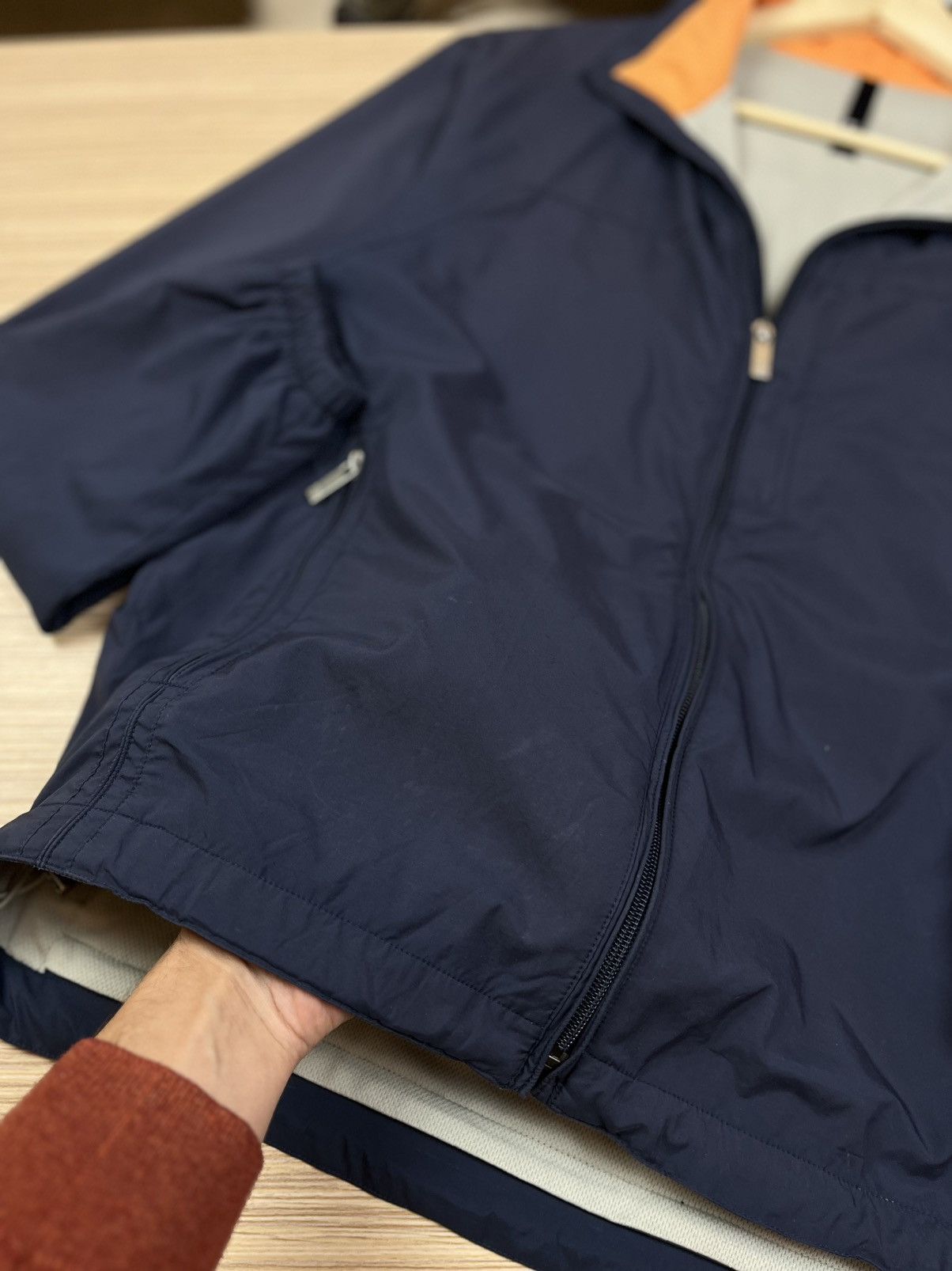 Ermenegildo Zegna Ermenegildo Zegna Sport jacket nylon size M Size US M / EU 48-50 / 2 - 6 Thumbnail