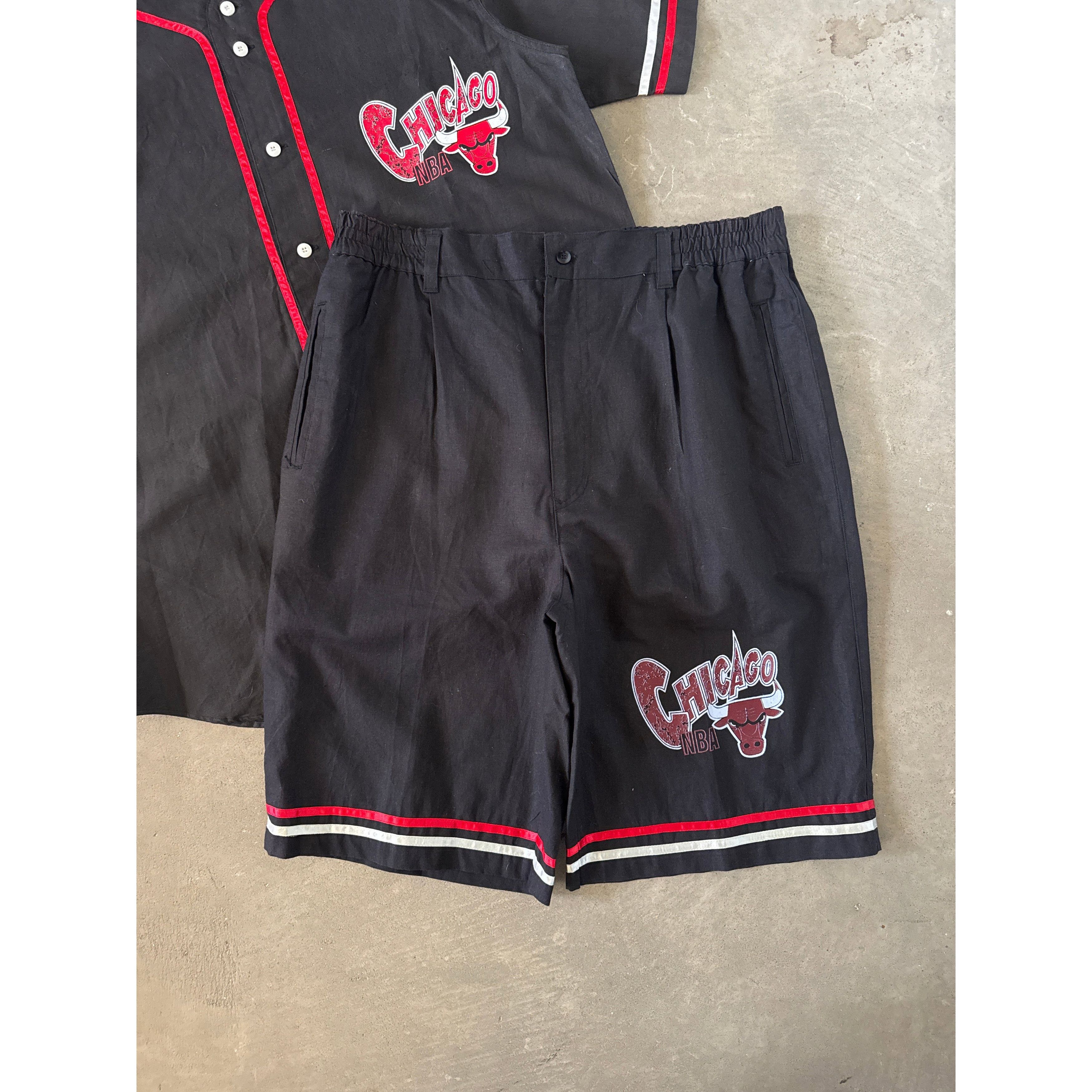 Vintage Vintage U.S. Sportswear Chicago Bulls Baseball Jersey Shorts Size US XXL / EU 58 / 5 - 7 Thumbnail