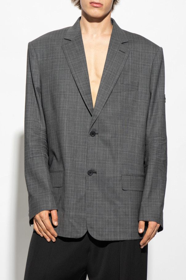 Balenciaga o1mt1gz0924 Washed SB Jacket in Grey Size US M / EU 48-50 / 2 - 3 Thumbnail