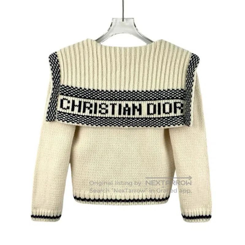 Dior Dior Beige Wool Cardigan for Women . Size XXS / US 00 / IT 34 - 2 Thumbnail